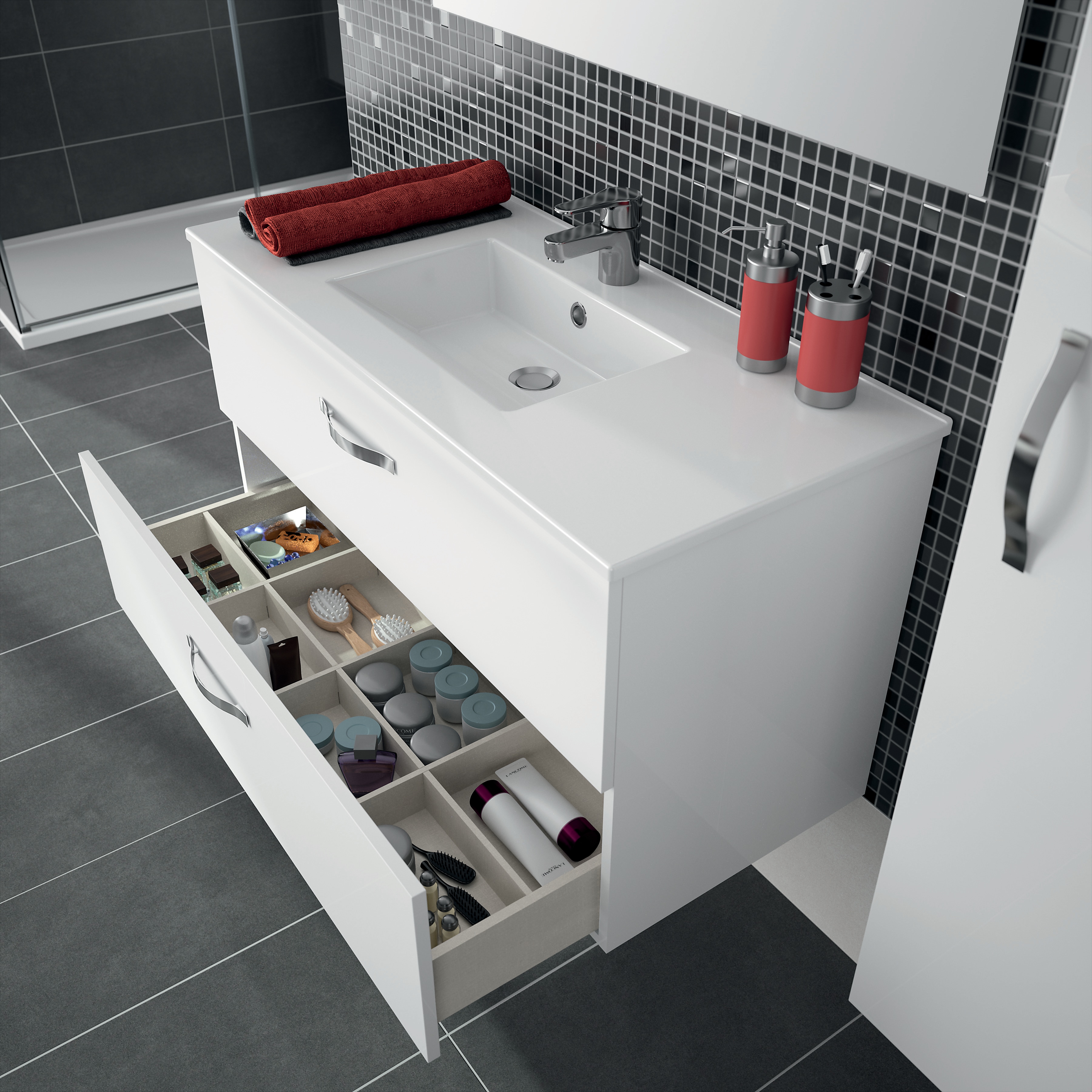 Rangement complémentaires pour salle de bains