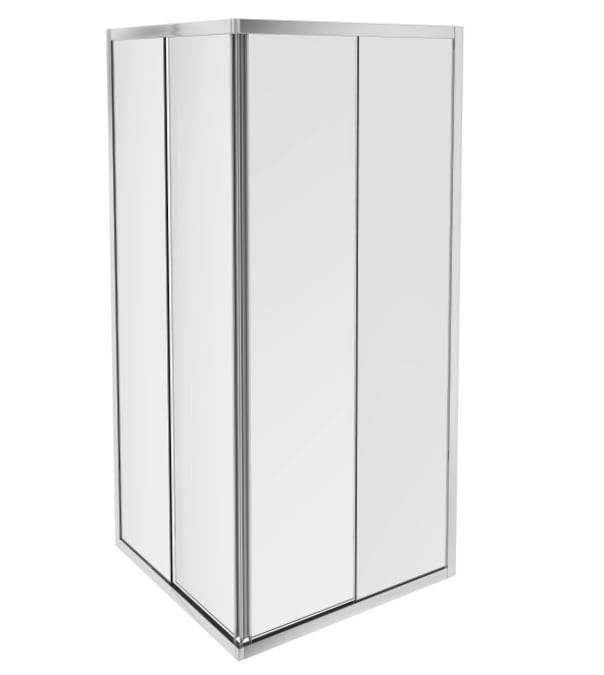 porte d'accès angle pour douche