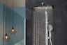 Robinetterie de douche : les pommes de douche à effet pluie en tendance !