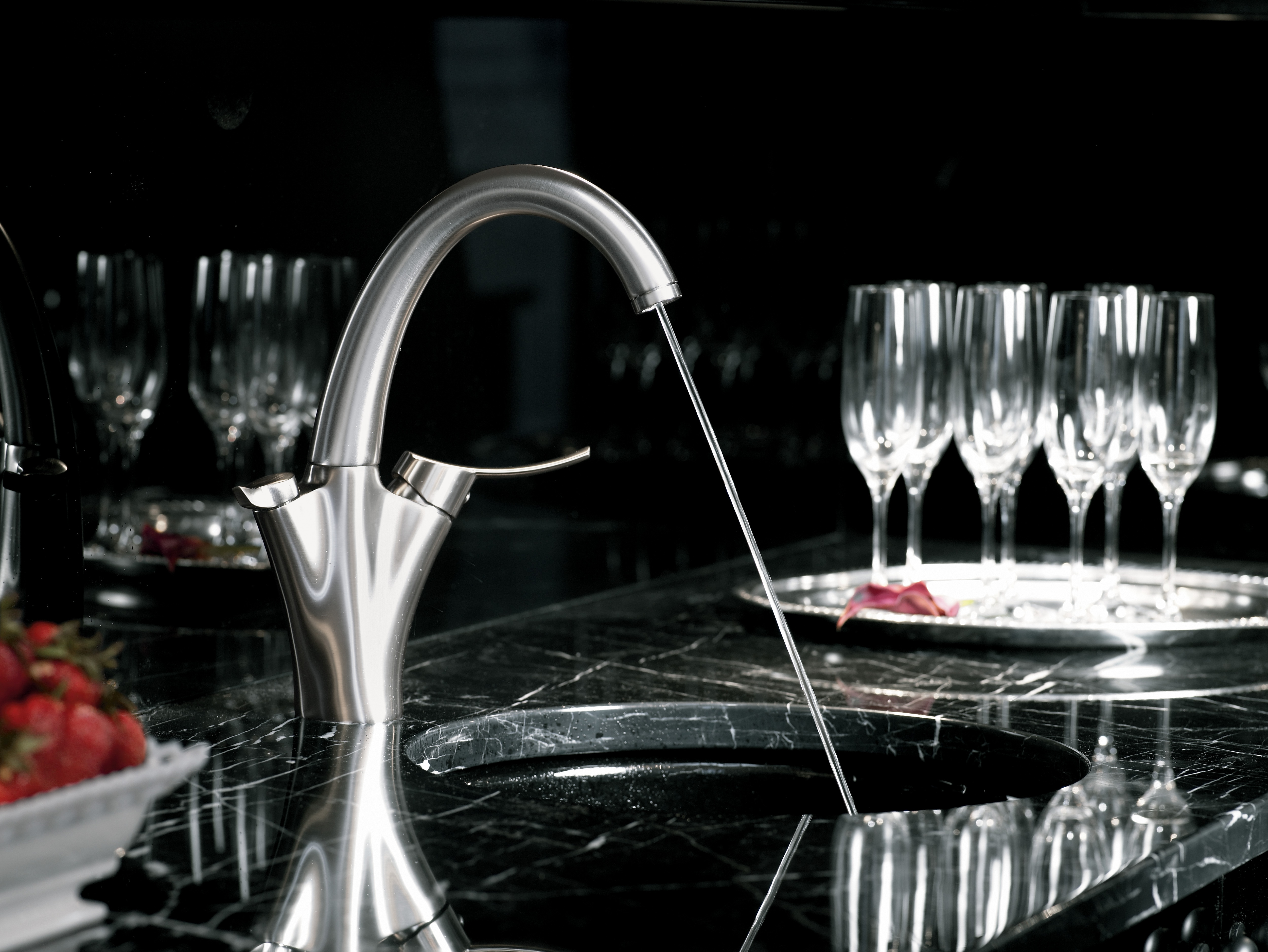 Mitigeur évier Carafe avec système de filtration