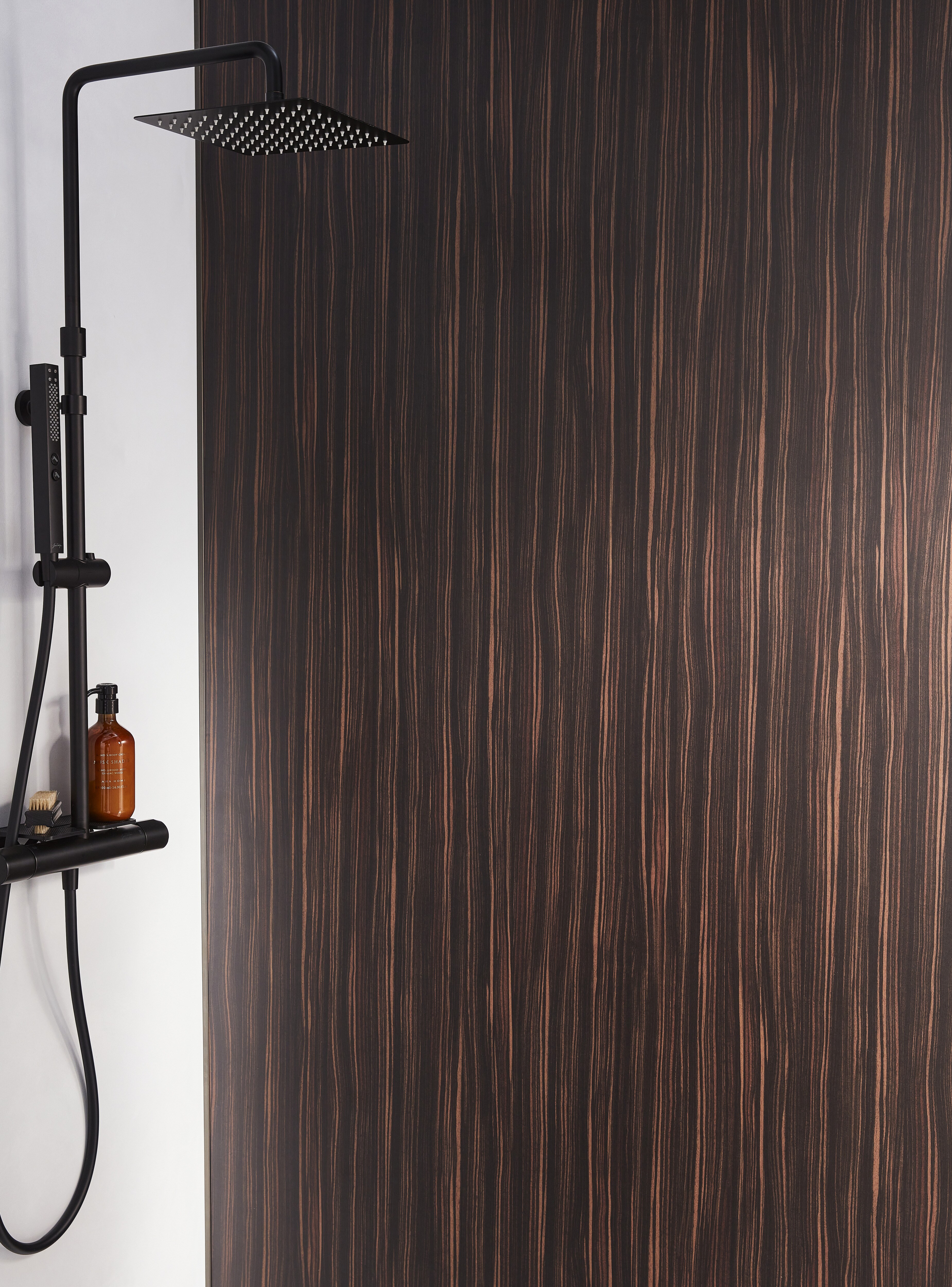 salle de bains italienne avec panneaux d'habillage