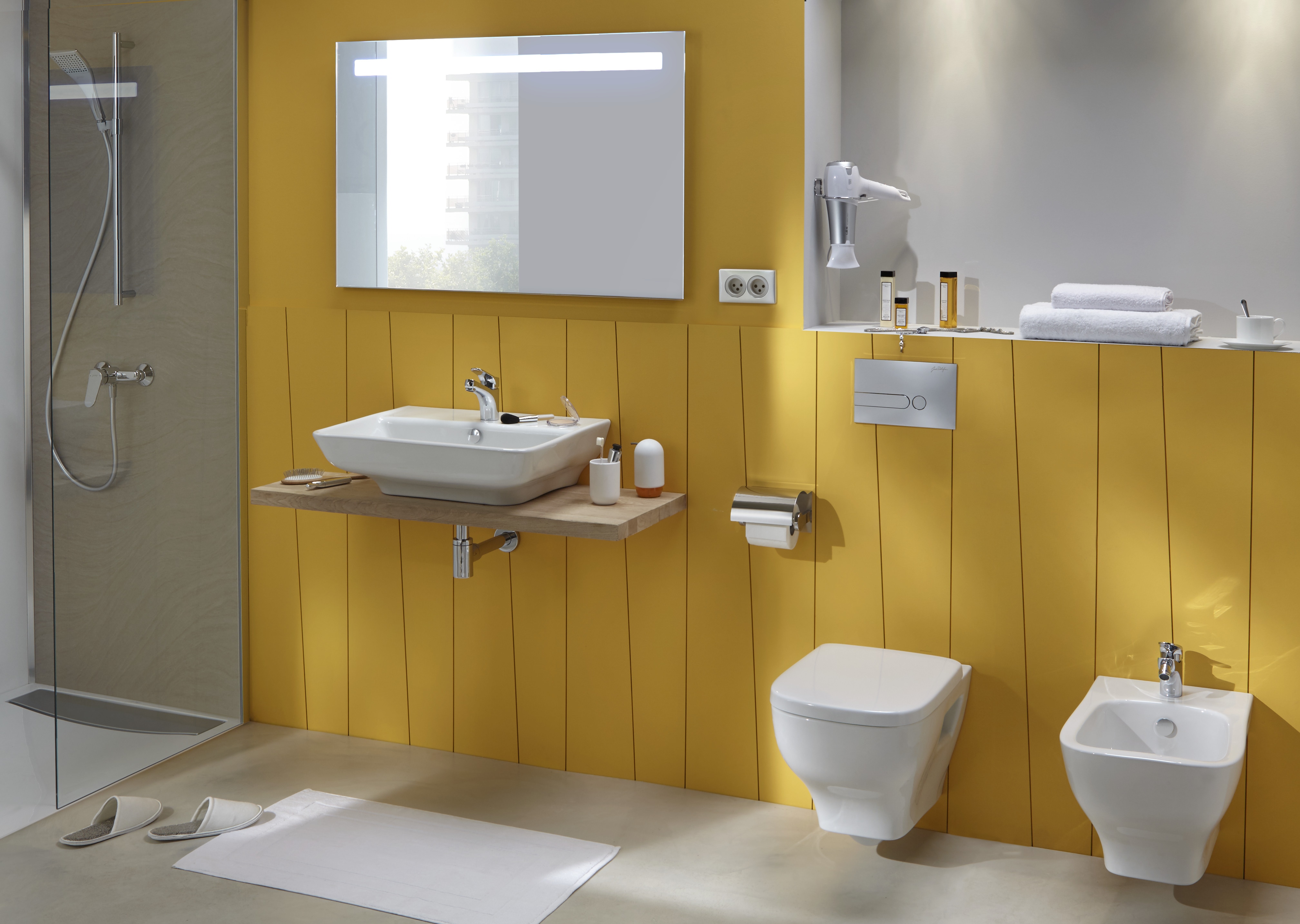 Salle de bains collection Struktura Jacob Delafon