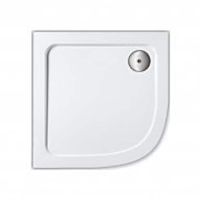 Receveur de douche quart de rond