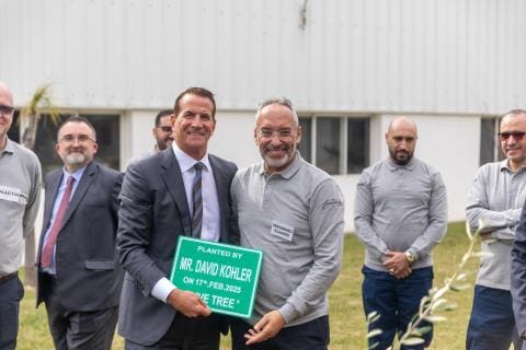 David Kohler en visite à l’usine de Tanger​